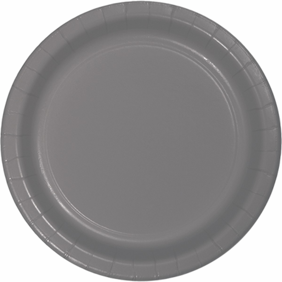 Glamour Gray Banquet Plates Paper 26cm 24pk