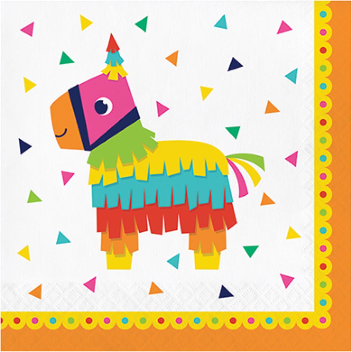 Fiesta Fun Lunch Napkins 16pk