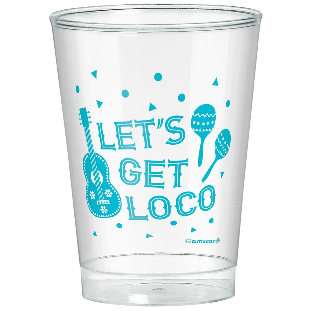 Fiesta Plastic Printed Tumblers Assorted Designs 10oz/295ml 20pk