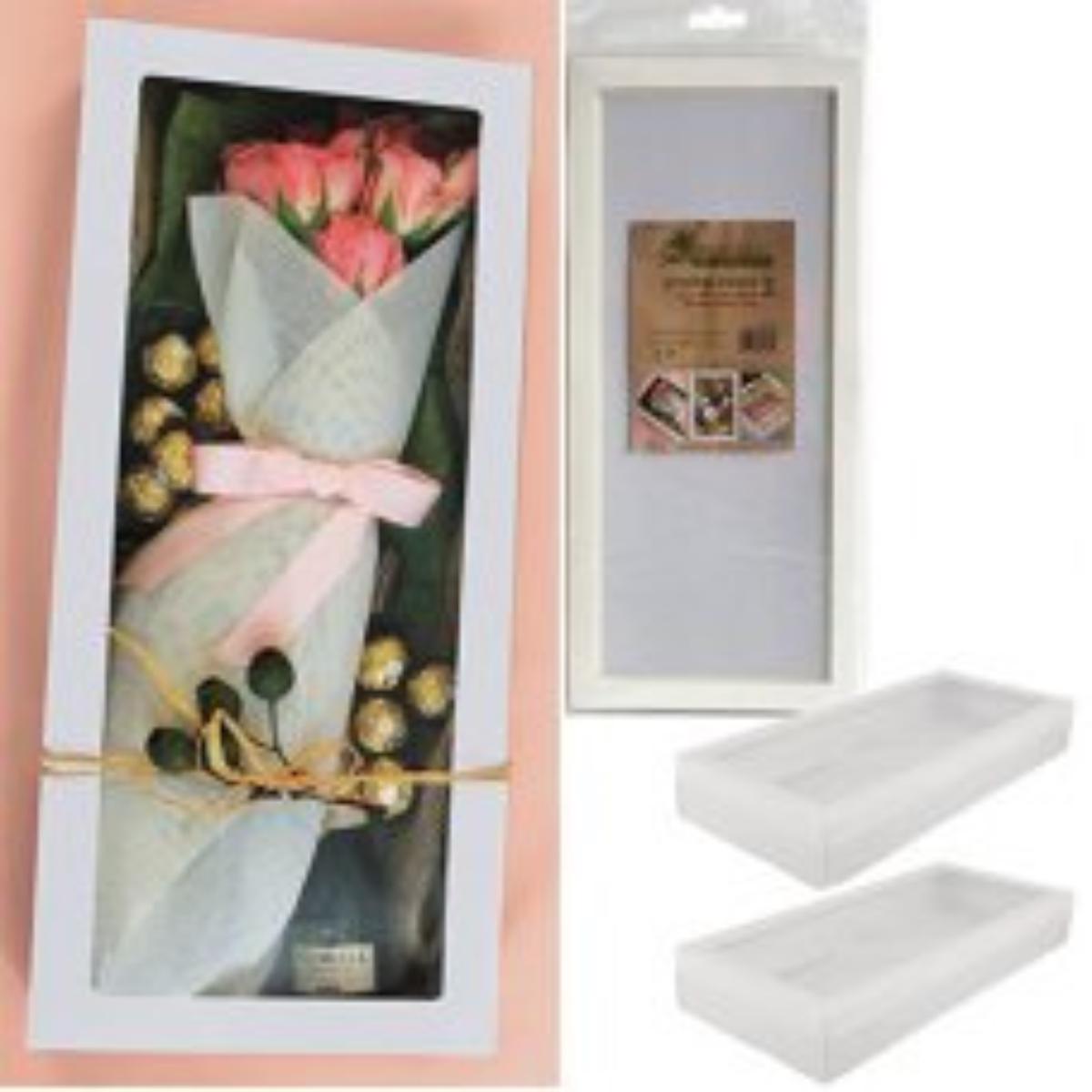 Grazing Box Large White 2pc