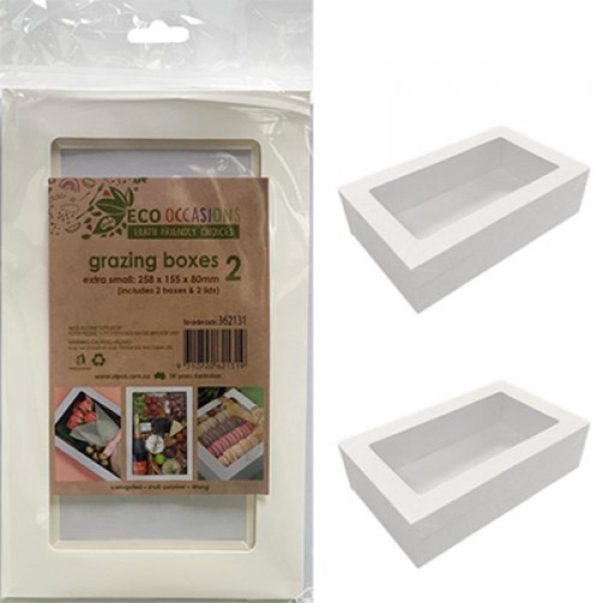 Grazing Box XS White 2pc