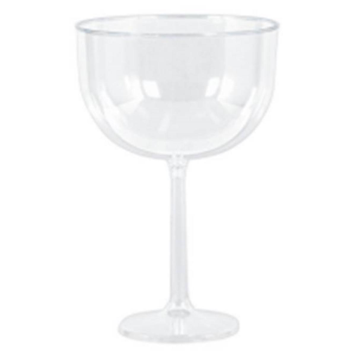 Jumbo Wine Glass Plastic 1.38 Liter 16X23.5hcm