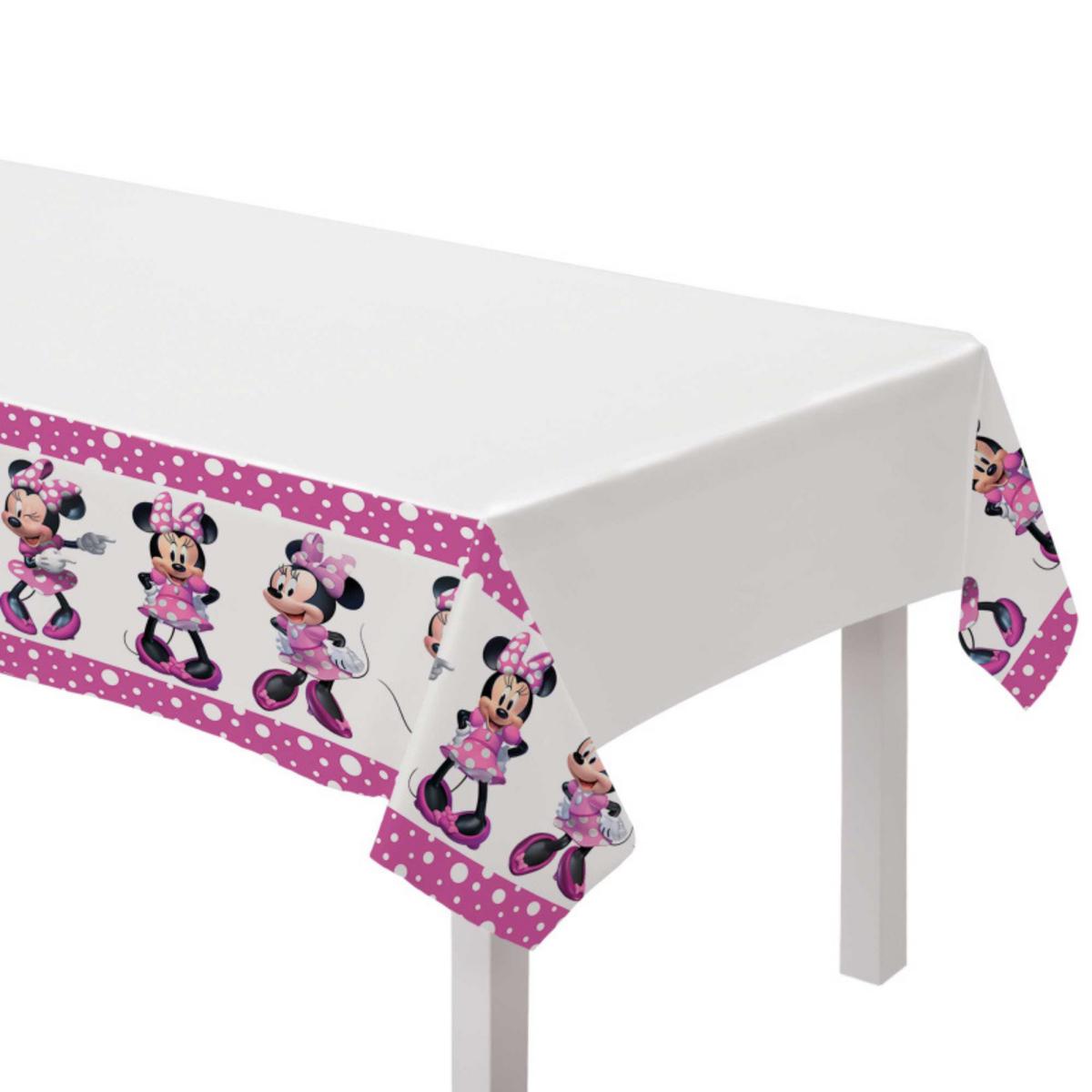 Minnie Mouse Forever Plastic Tablecover