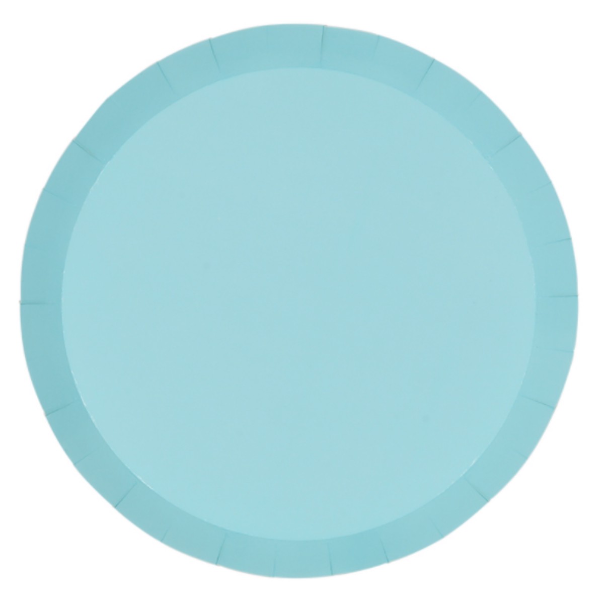 Paper Round Banquet Plate 10.5in Pastel Blue 10pk Five Star