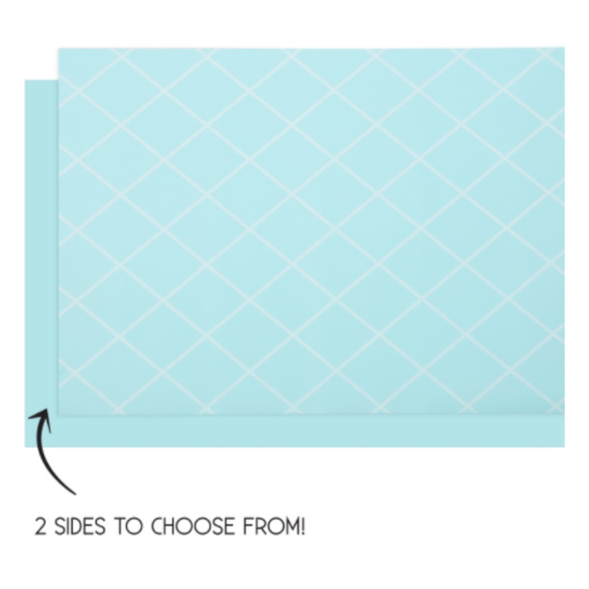 Table Runner Reversible 4mx35cm P/ Blue Five Star
