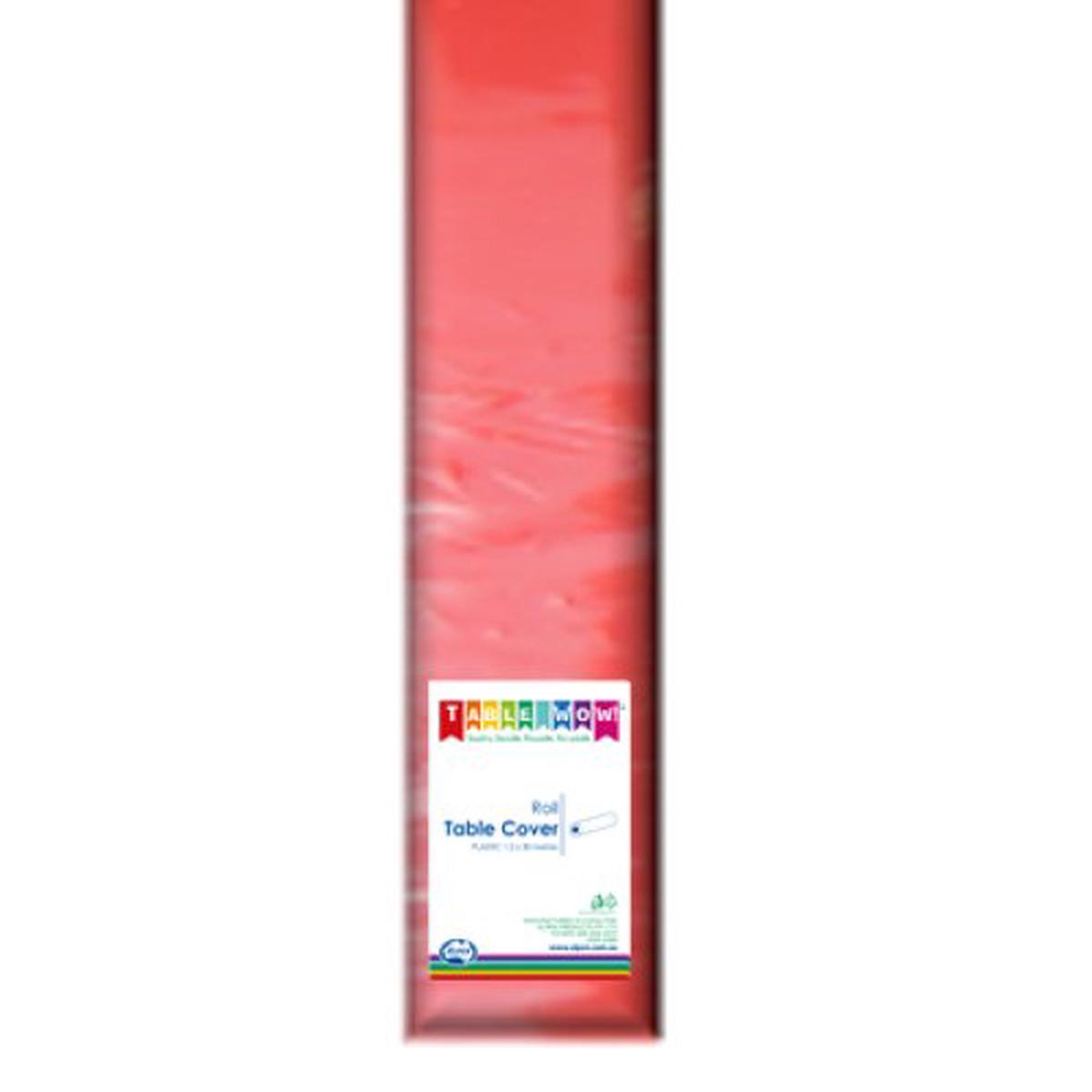Tablecover 30m Roll Red