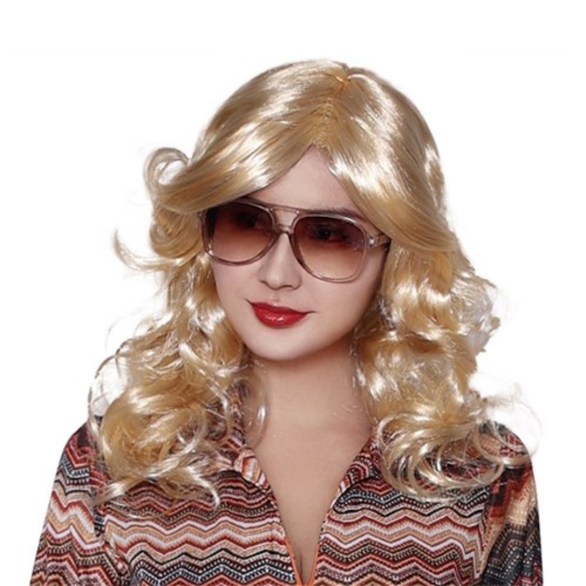 70S BLONE DISCO DIVA WIG