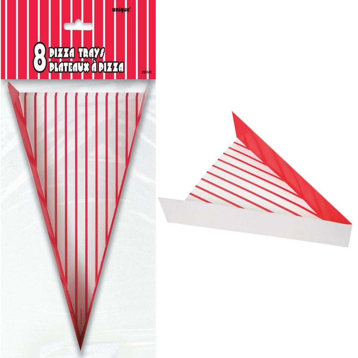 8 Paper Pizza Trays