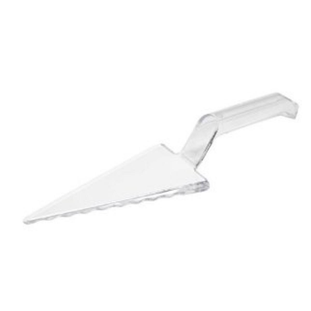 Cake Knife Clear 1pk