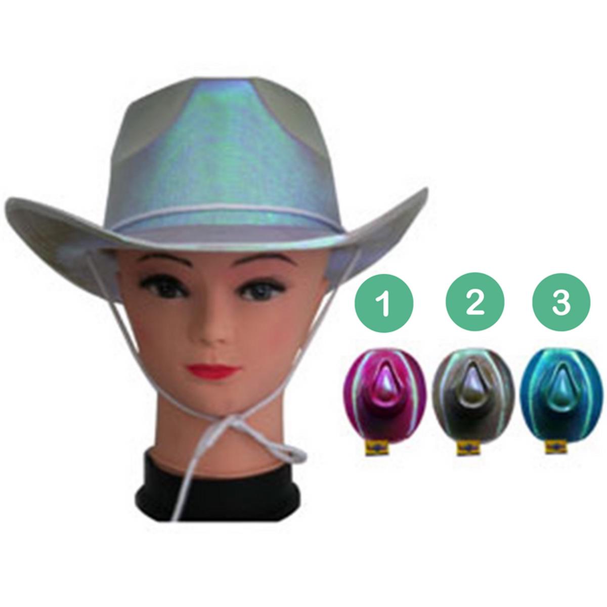 Cowgirl Hat 3 Asstd