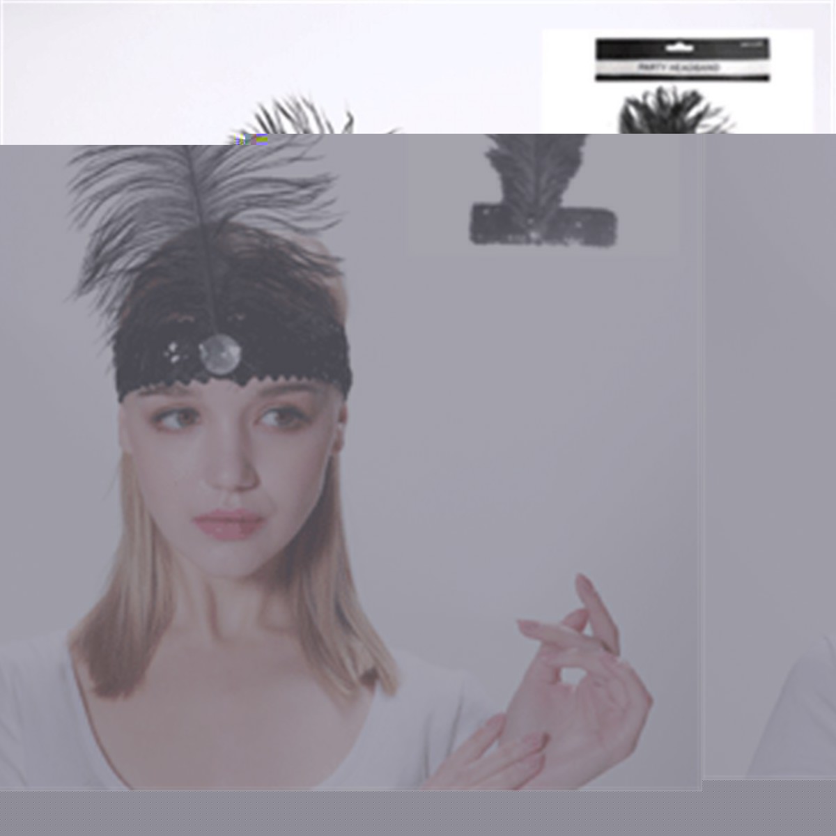 FLAPPER HEADBANDBLACK