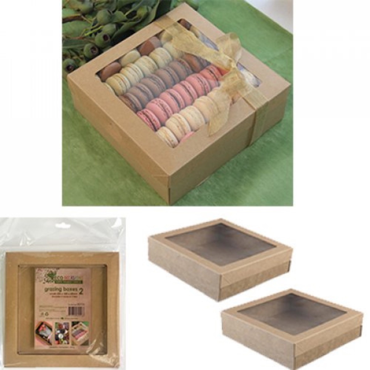 Grazing Box Small Kraft 2pc