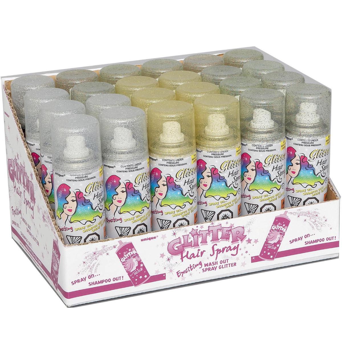 Hair Spray - Glitter Assorted