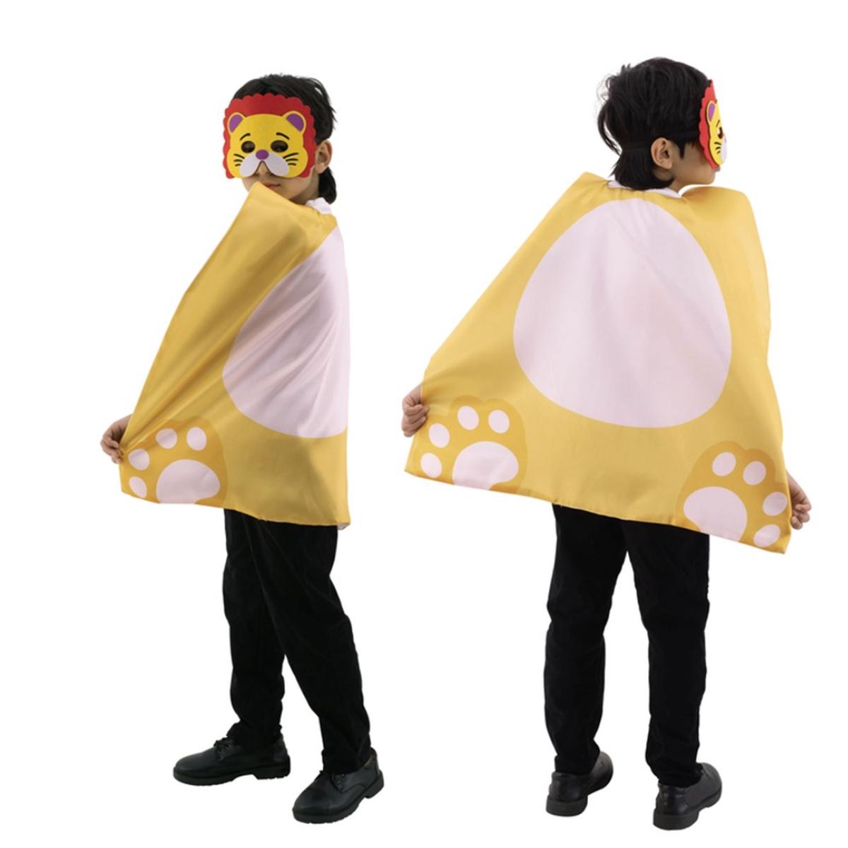 Lion Cape and Mask Set 70cm