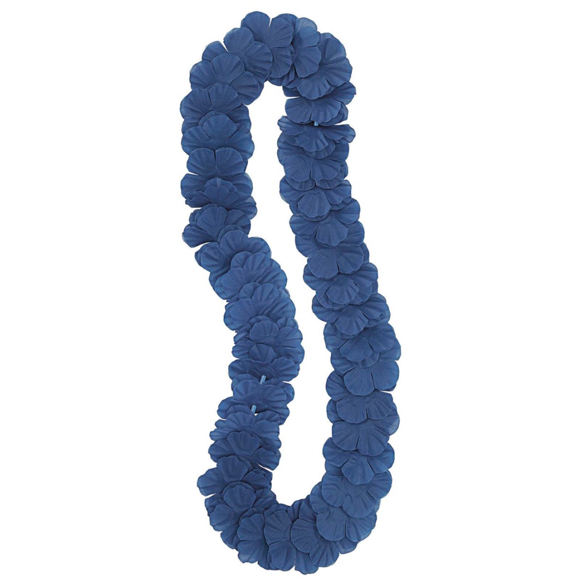 Luau Flower Lei 106cm (42in) - Royal Blue