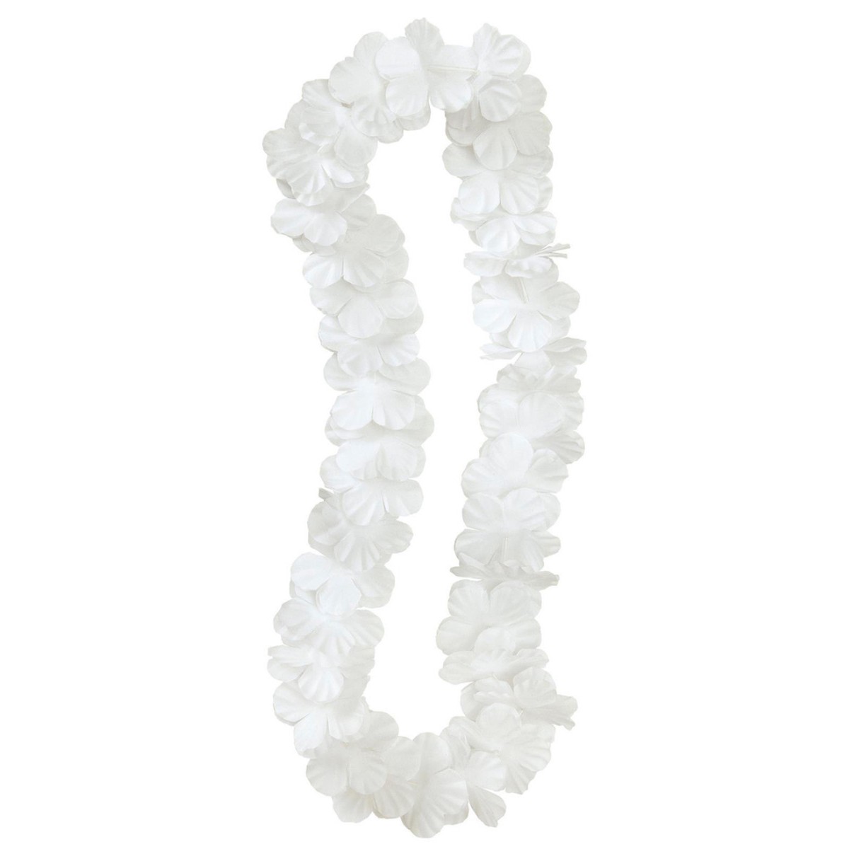 Luau Flower Lei 106cm (42in) - White