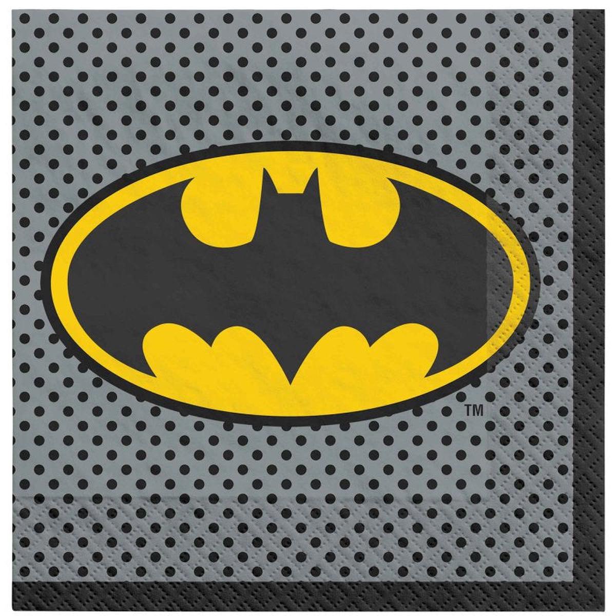 Lunch Napkins Batman Heroes Unite