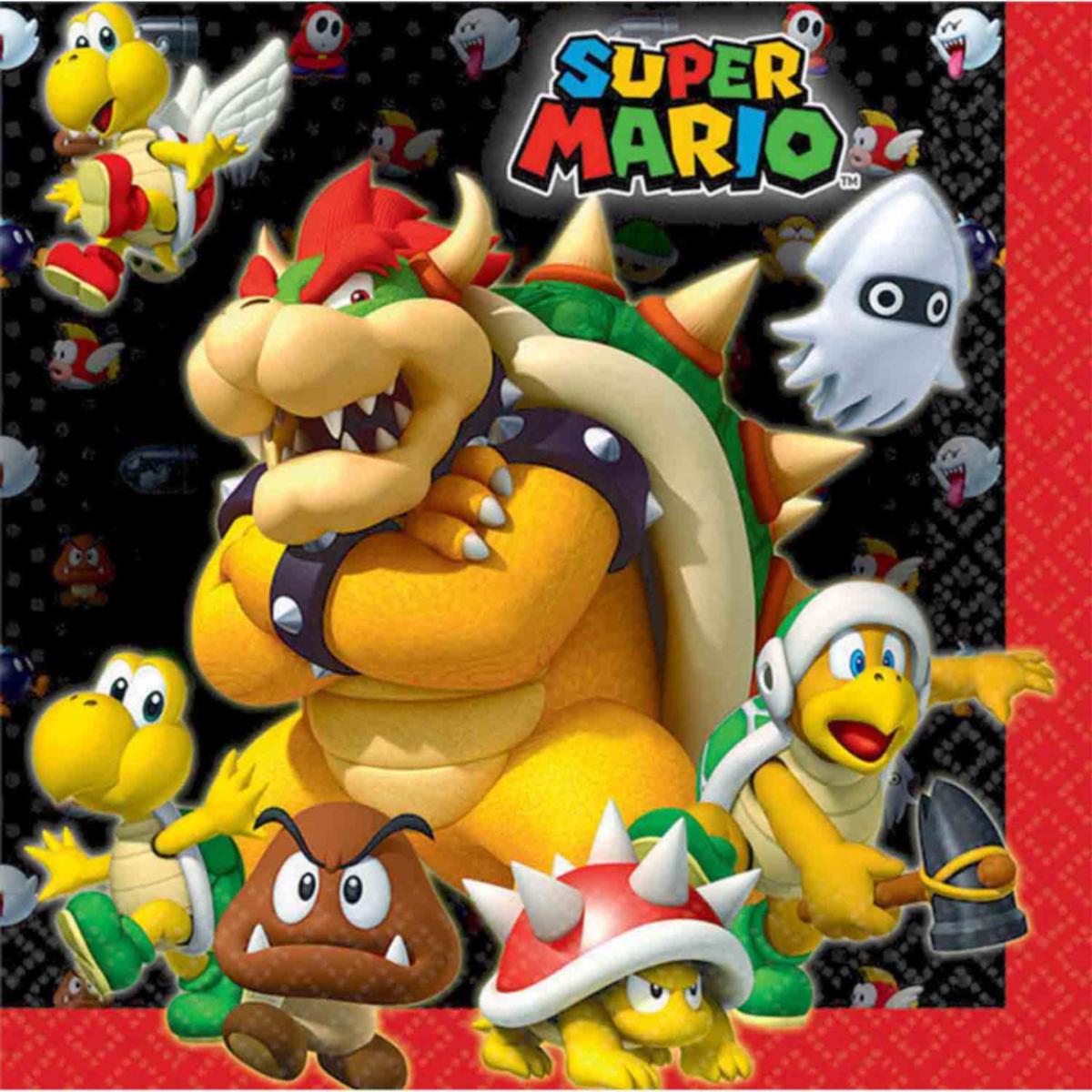 Lunch Napkins Super Mario Bros