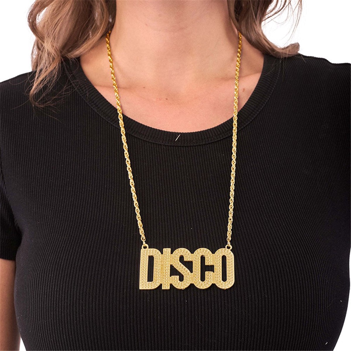 Necklace Disco Bling