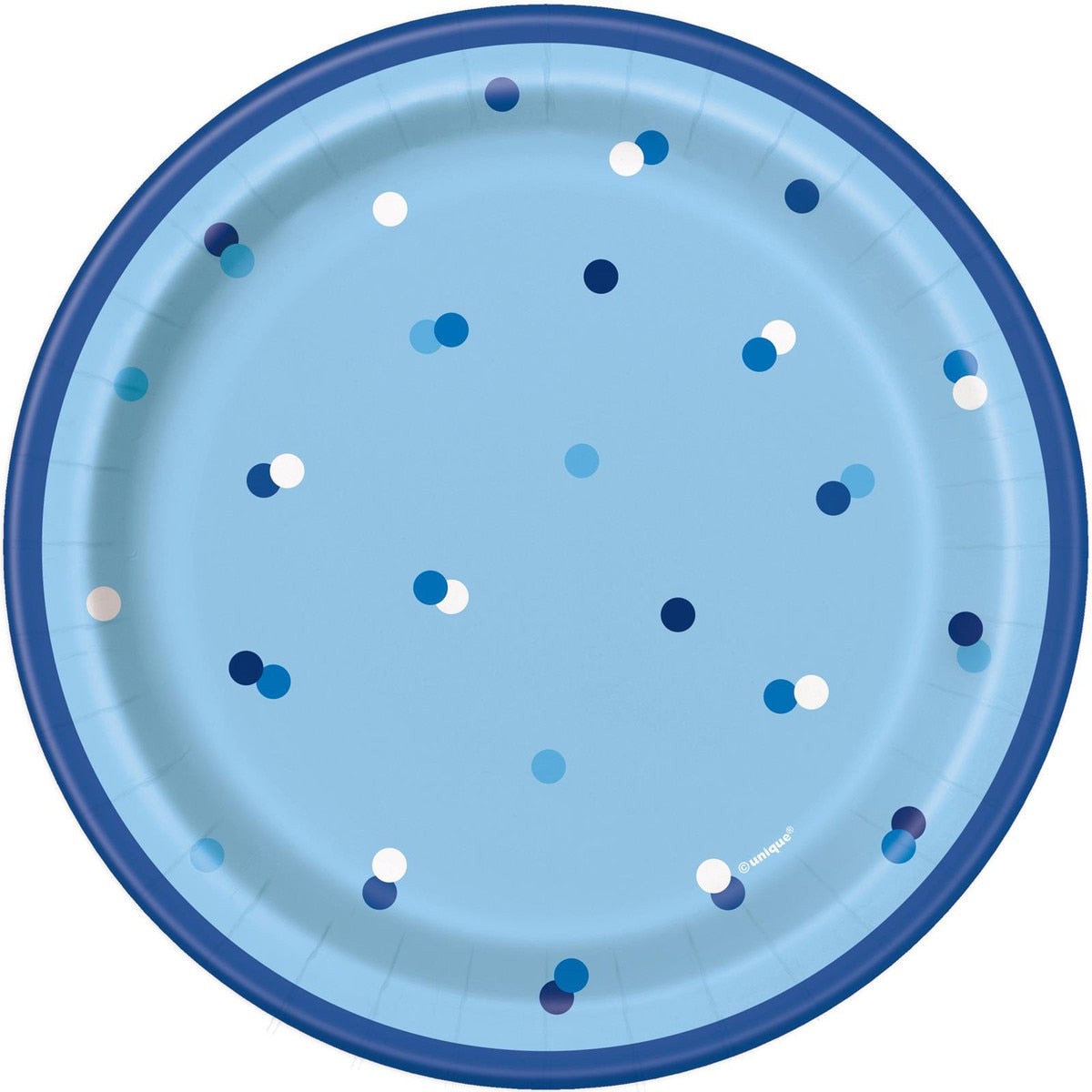 Paper Plates Blue 8pk 7in