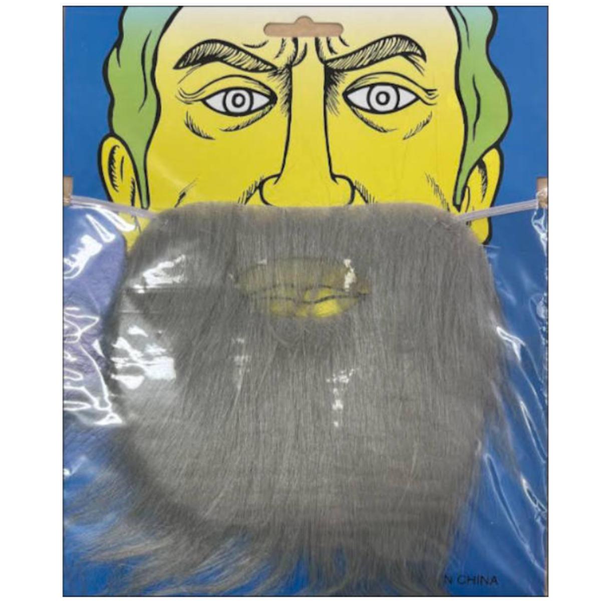 Party Beard Grey