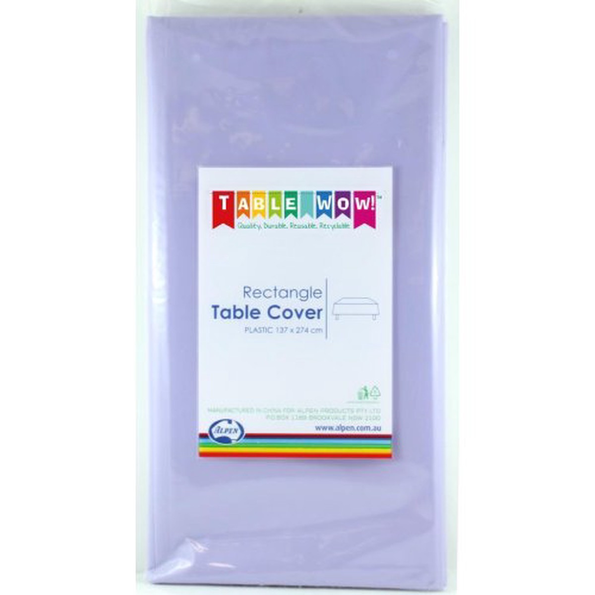 Rectangle Tablecover Lavender