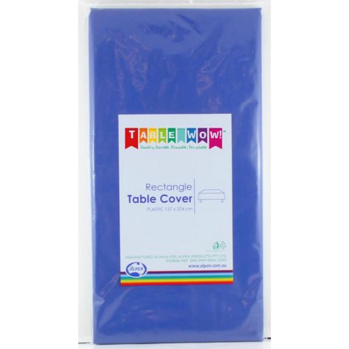 Rectangle Tablecover Royal Blue