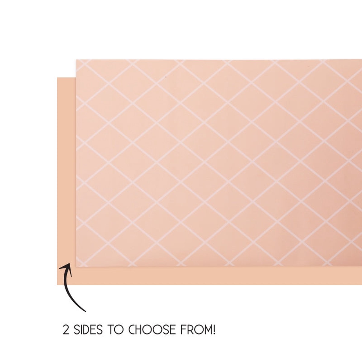 Table Runner Reversible 4mx35cm Peach Five Star