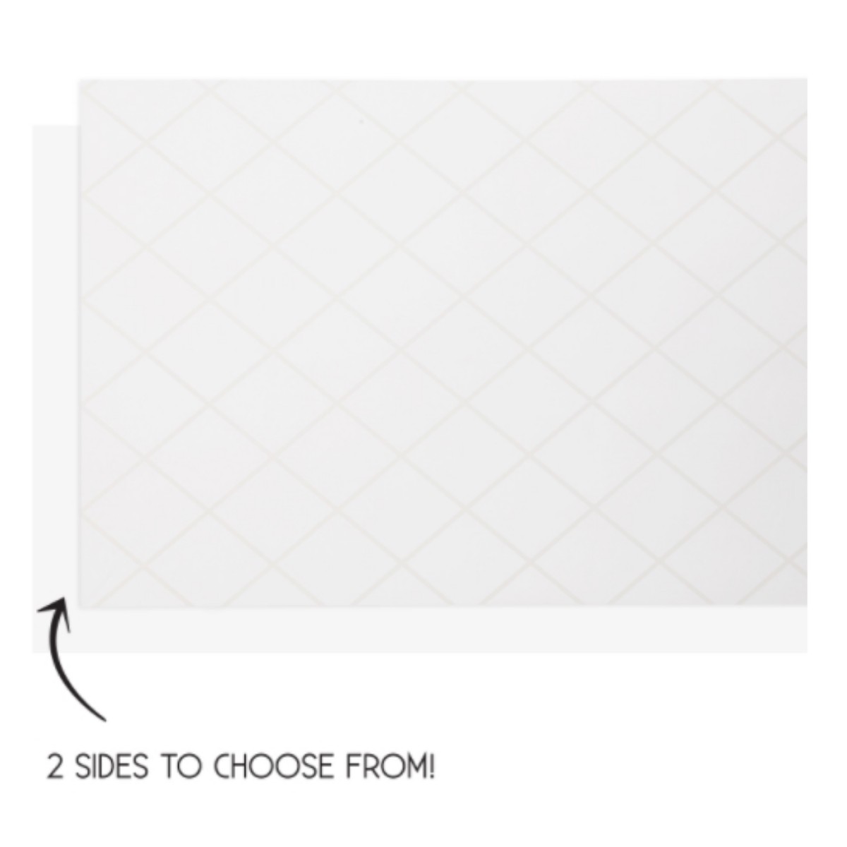 Table Runner Reversible 4mx35cm White Five Star
