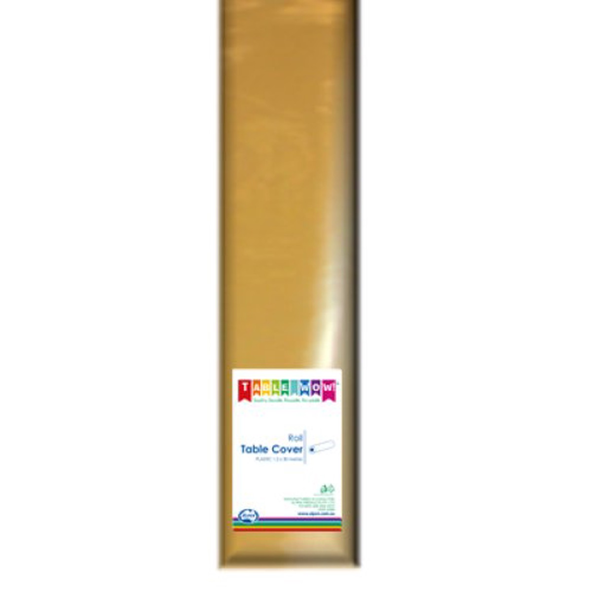 Tablecover 30m Roll Gold