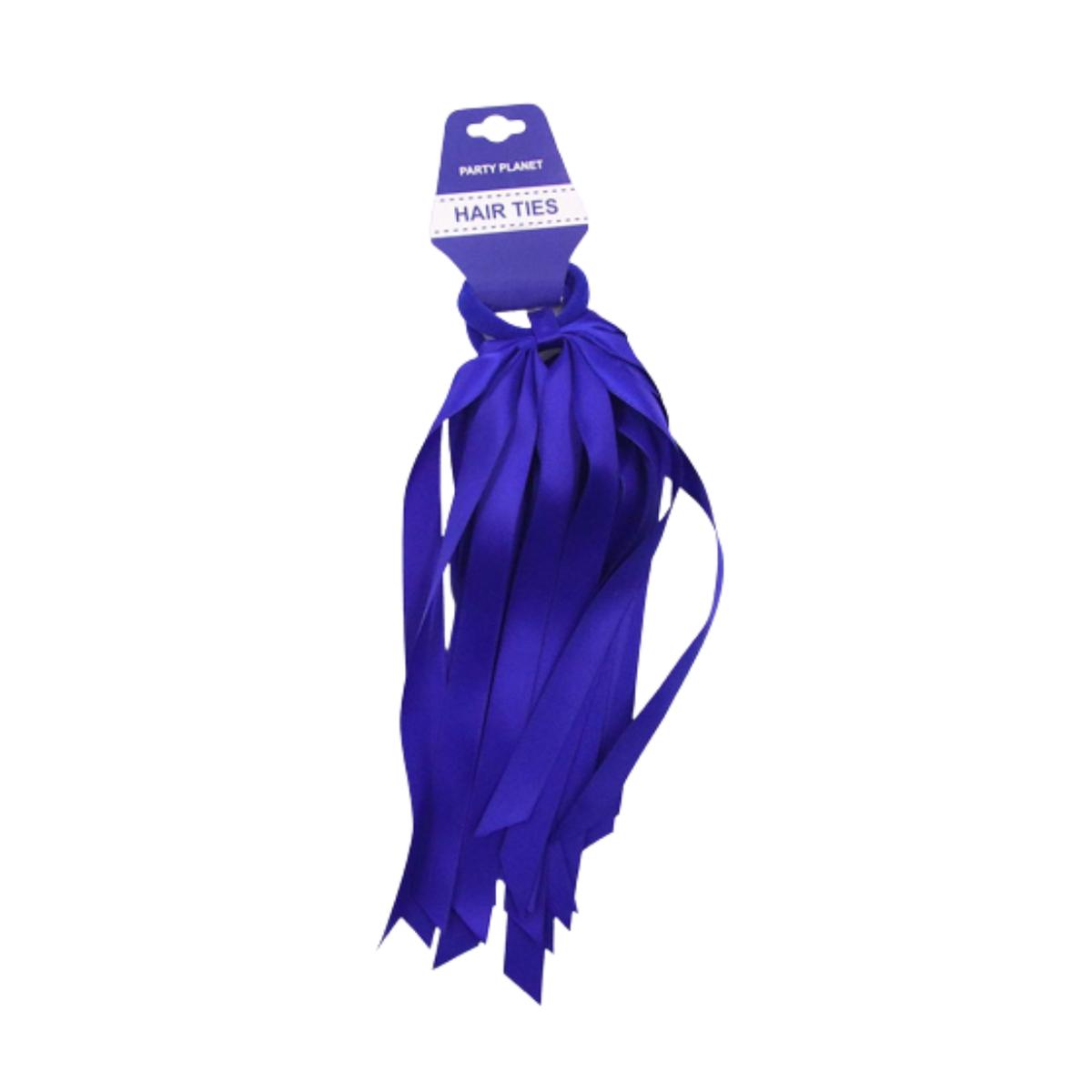Tassel Hair Ties-Blue 2Pk