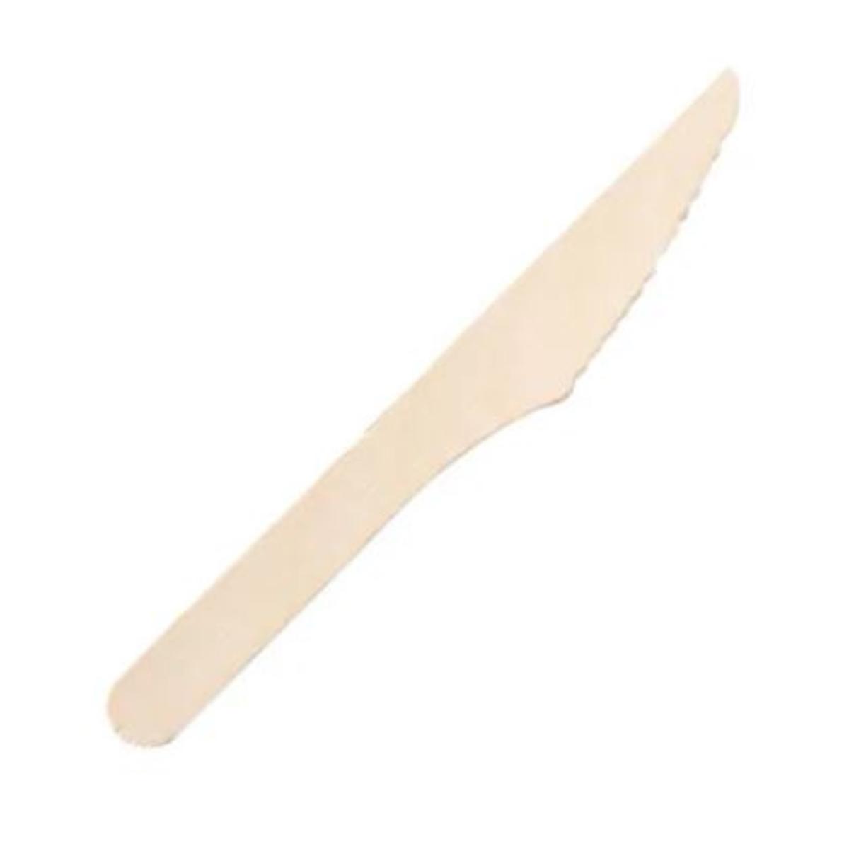 Wood Knife 16.5cm Pk100 FSC