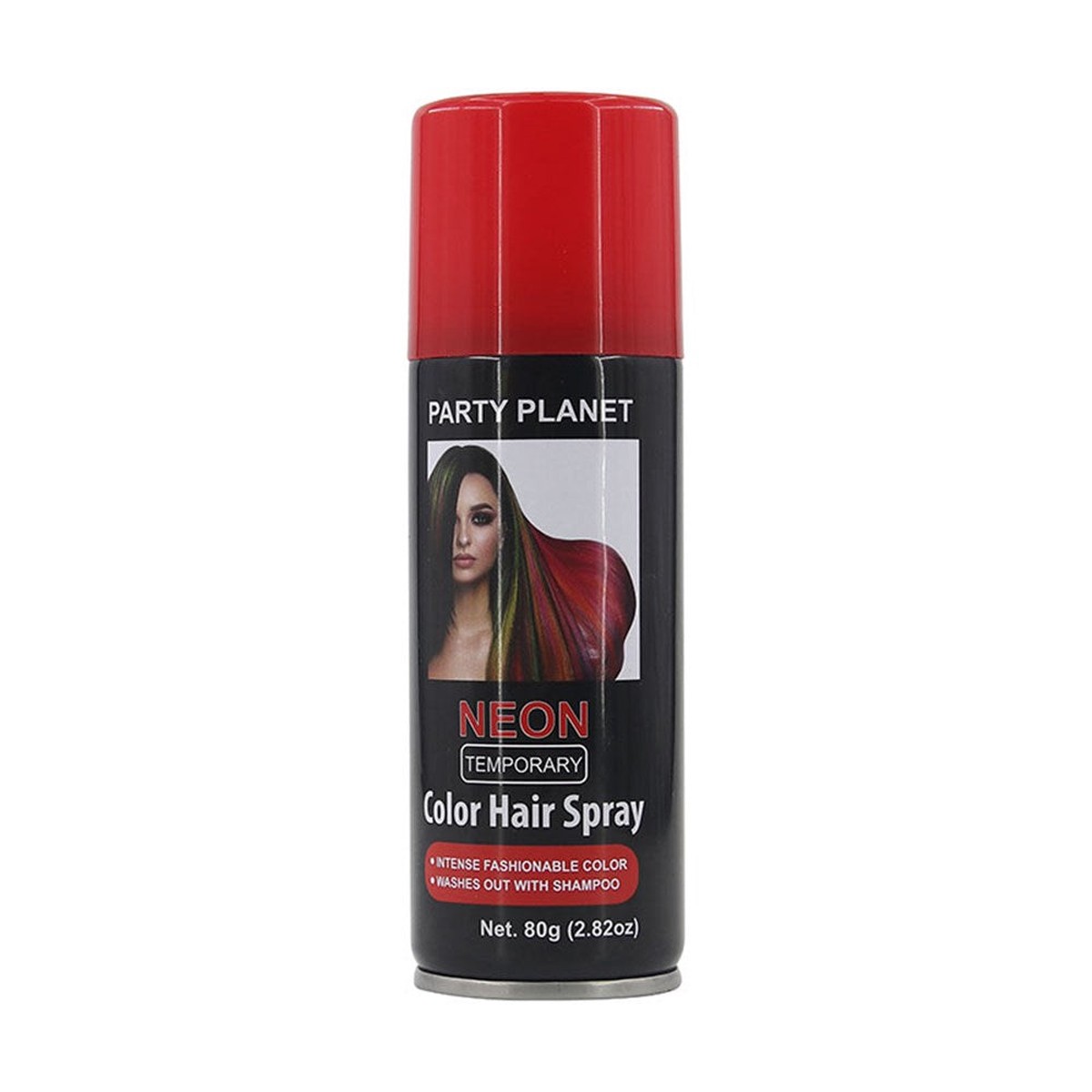 80g HAIR SPRAYNEON RED