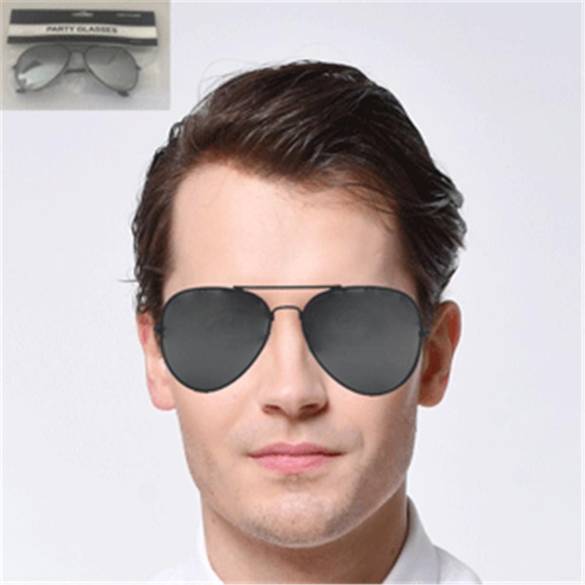 Aviator Glasses-Black