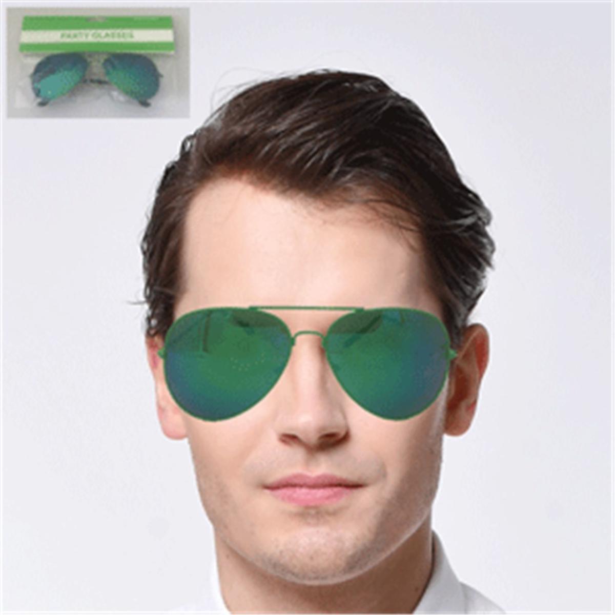 Aviator Glasses-Green