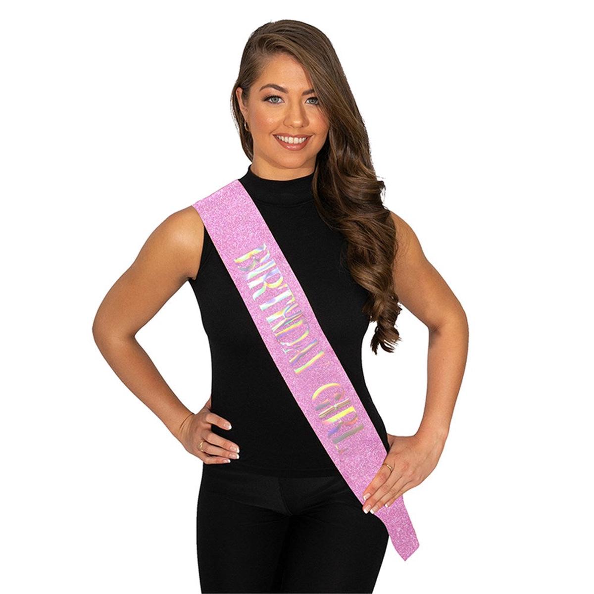 Birthday Girl Sash?Pink