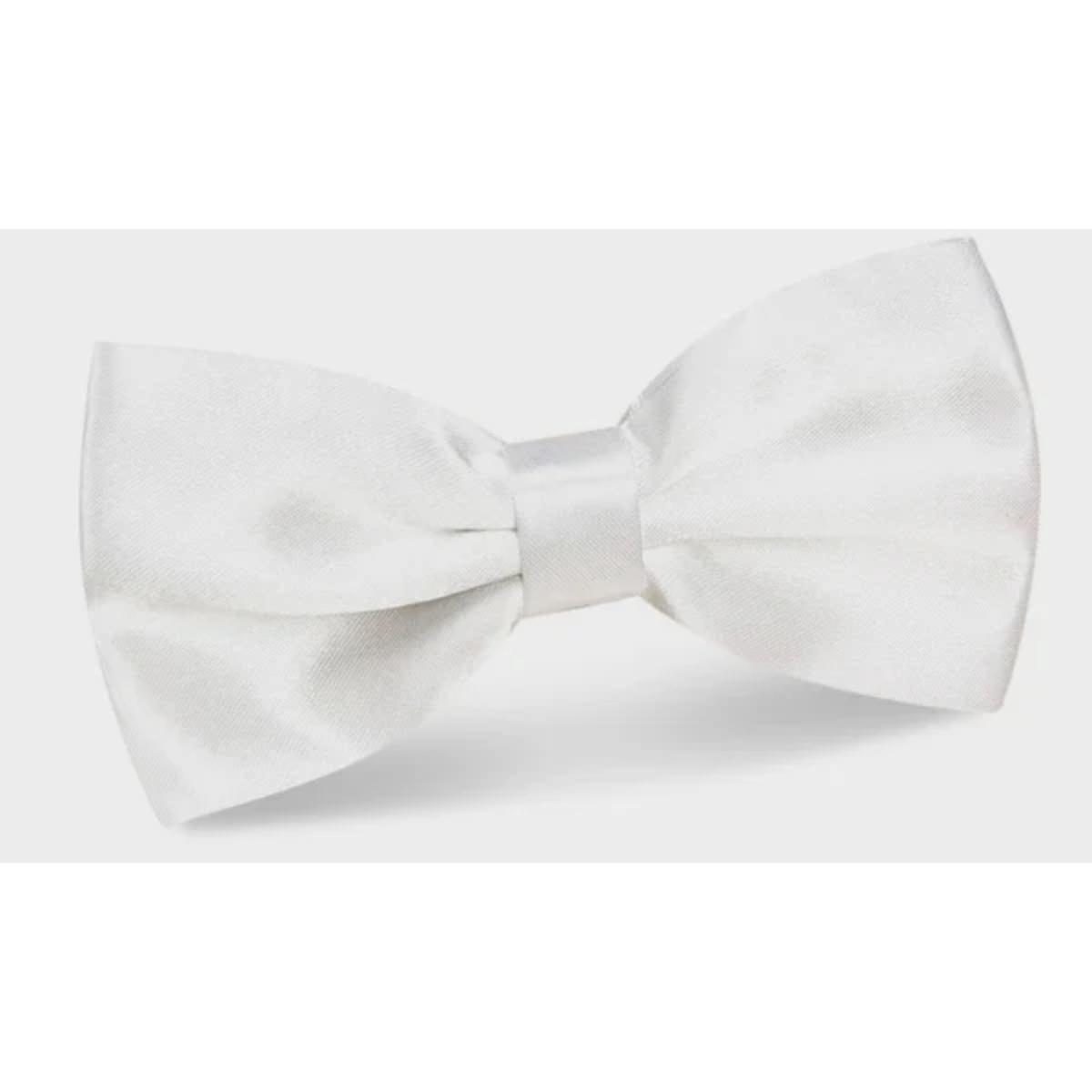 Bow Tie (Plain) L (White)