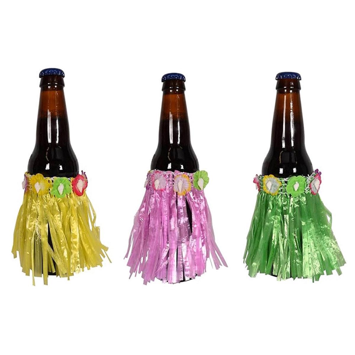 Drink Hula Skirt 3 Asstd 9X13Cm