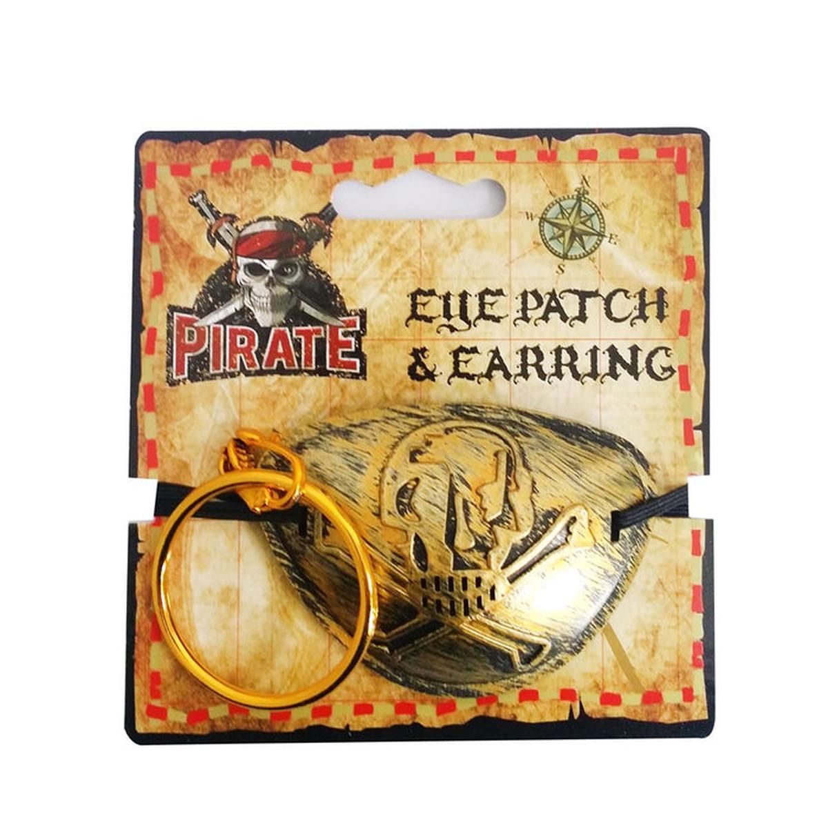 Eye Patch and Earring