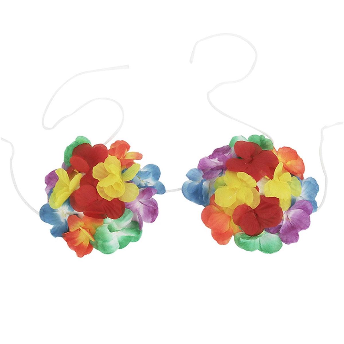 Luau Flower Bra