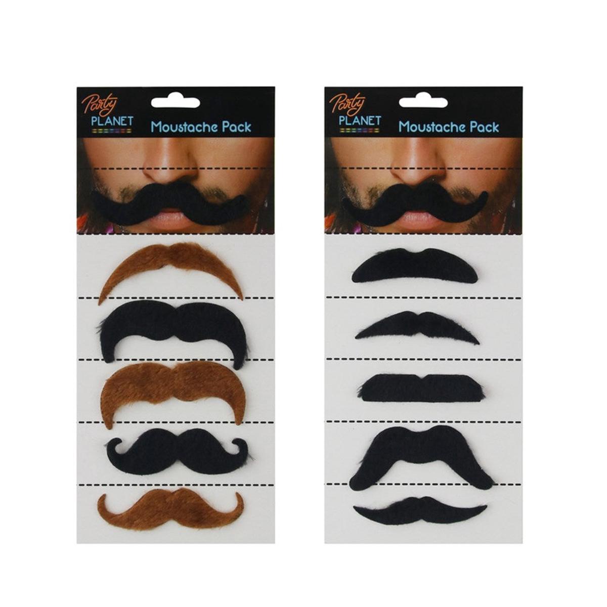 Moustaches 2 Assorted