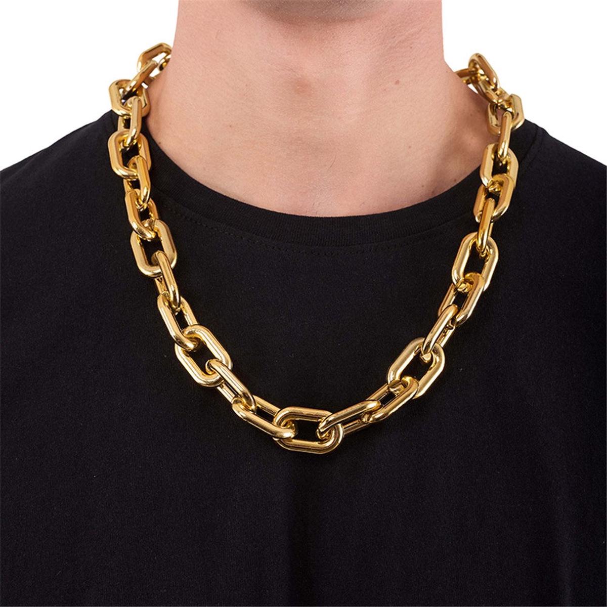 Necklace Big Link Gold