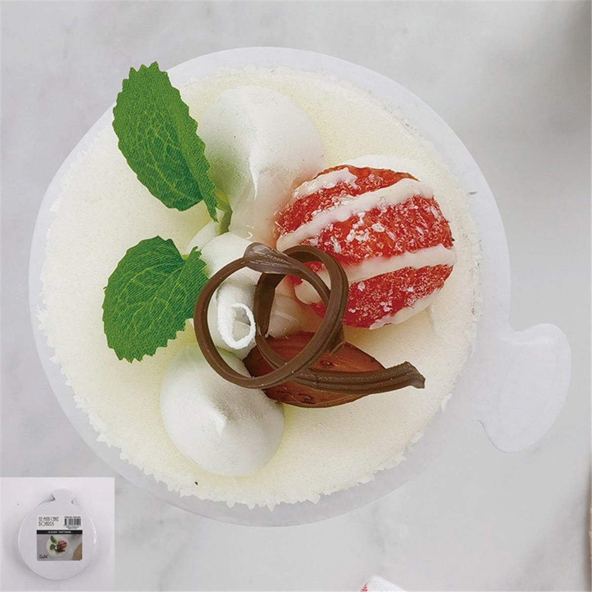 Round Cake Boards 9Cm White 12Pk