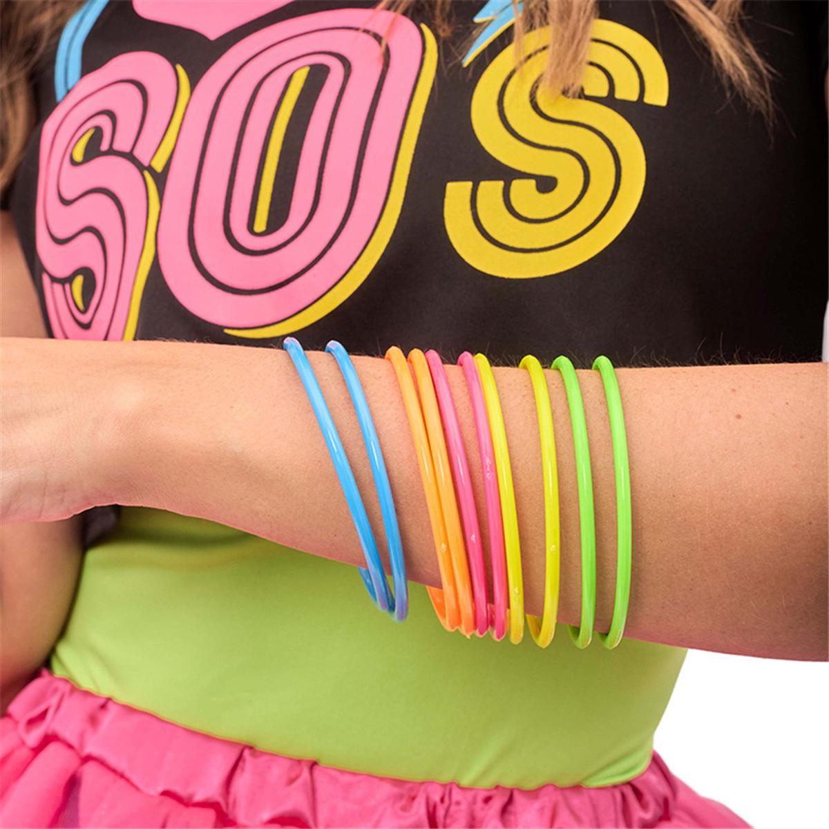 10PK 80'S BRACELET