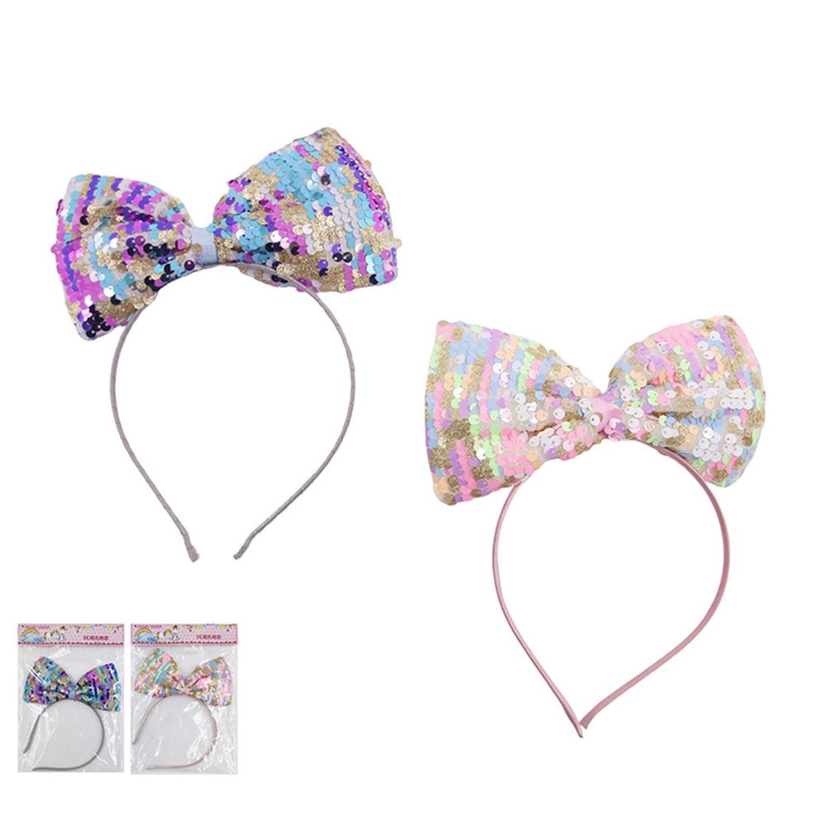2A SPARKLE BOW HEADBAND