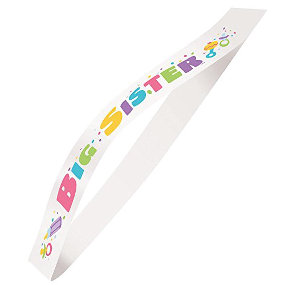 Big Sister Satin Sash