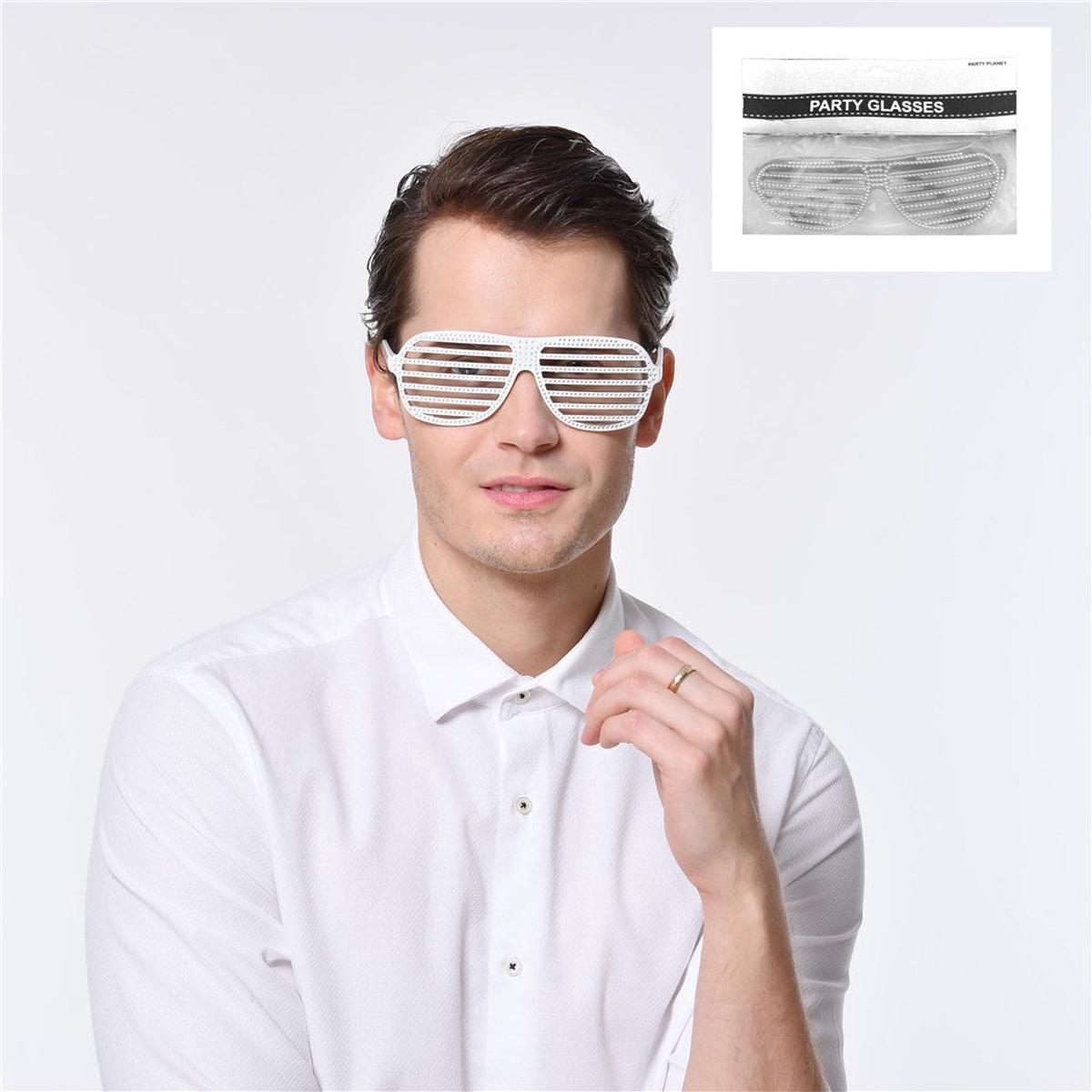Bling Glasses-White