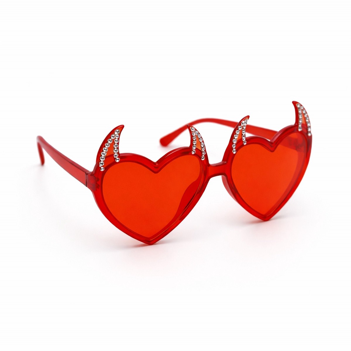 Devil Heart Party Glasses Red 14+