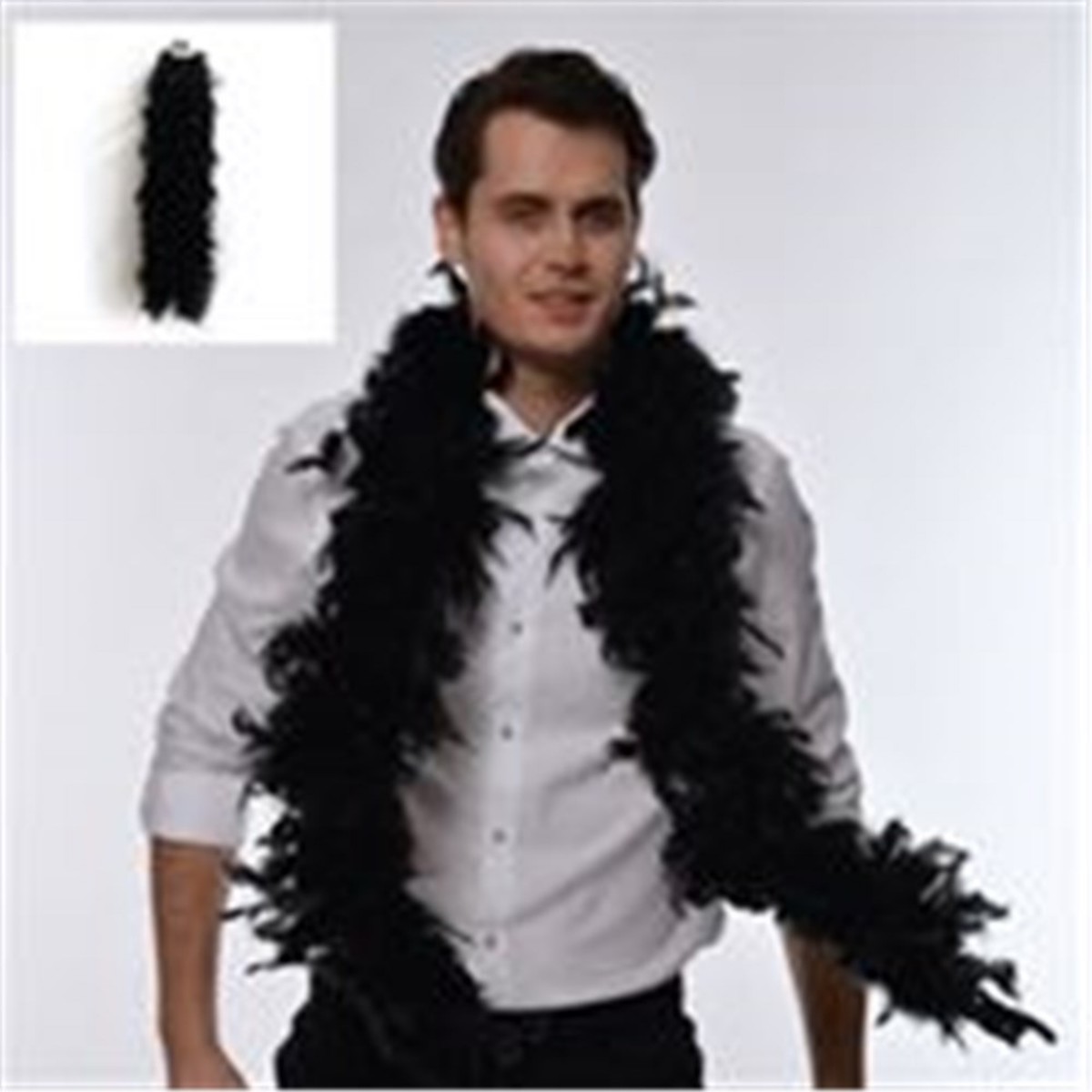 FEATHER BOABLACK 150CM 60G