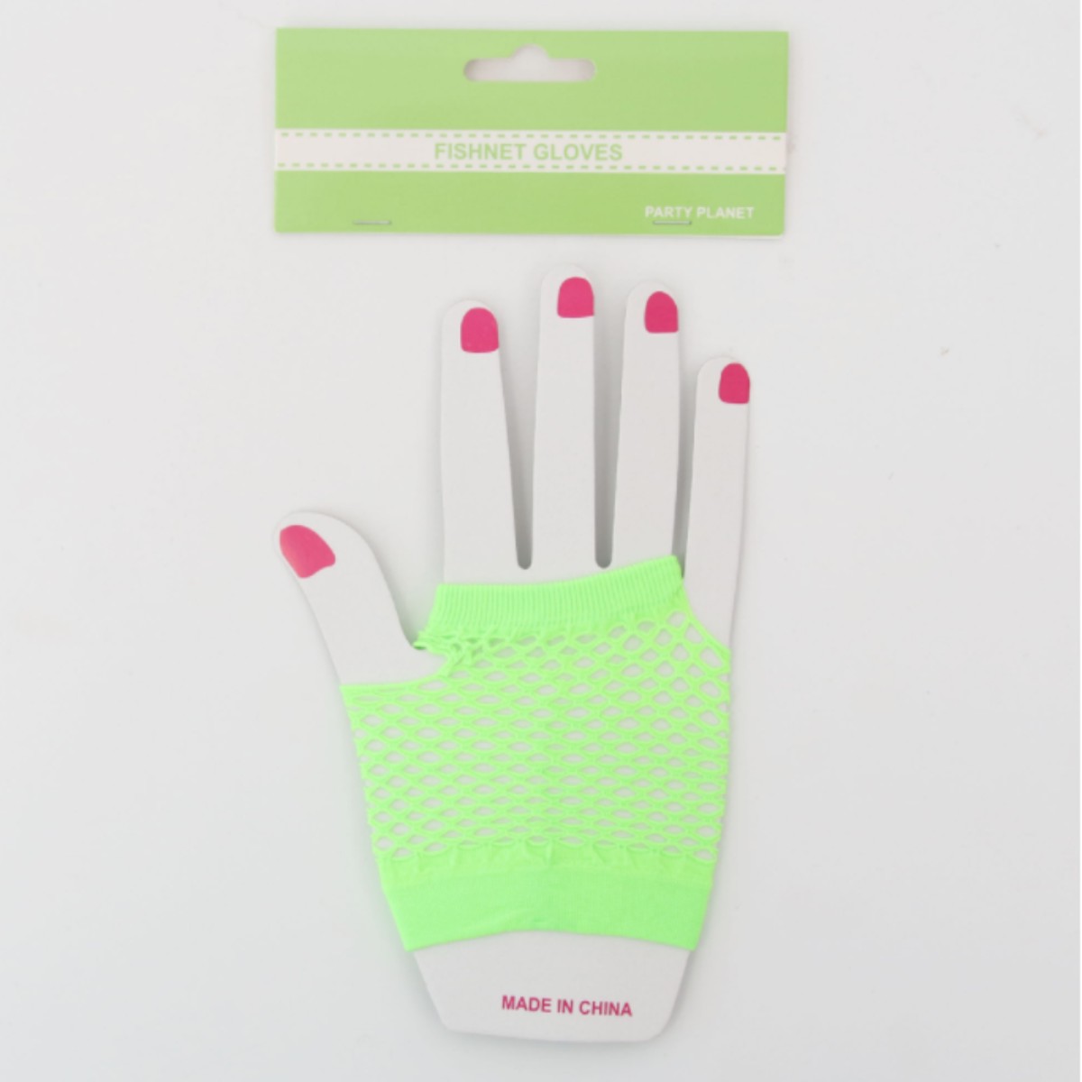 Fishnet Gloves-Green